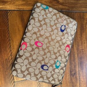 Coach laptop sleeve/ cover